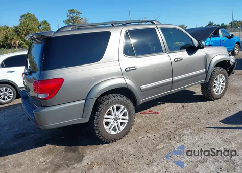 2007 Toyota Sequoia Limited V8 from USA, damaged, VIN 5TDZT38A27S298880